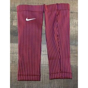 RARE Nike Pro Elite 2022 Red Calf Sleeves CW2689-638 Size S